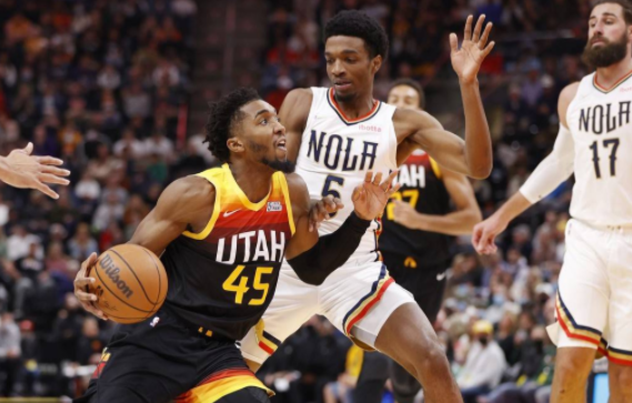 格雷厄姆准绝杀鹈鹕98-97胜爵士 米切尔16+4+6莺歌21分 格雷厄姆准绝杀鹈鹕98-97胜爵士 米切尔16+4+6莺歌21分