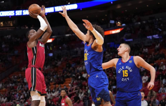 约基奇复出24+15阿德巴约两双 掘金120-111灭热火终结6连败 约基奇复出24+15阿德巴约两双 掘金120-111灭热火终结6连败