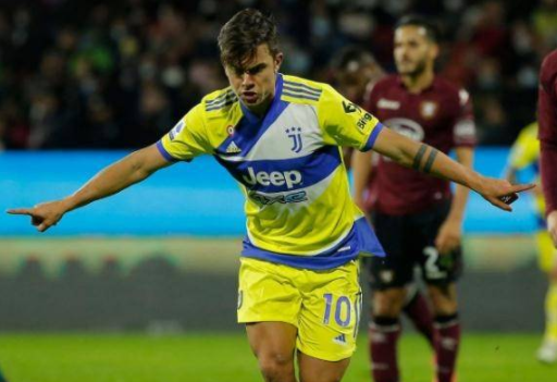 意甲-尤文2-0战胜萨勒尼塔纳 迪巴拉远射破门+失点莫拉塔建功 意甲-尤文2-0战胜萨勒尼塔纳 迪巴拉远射破门+失点莫拉塔建功