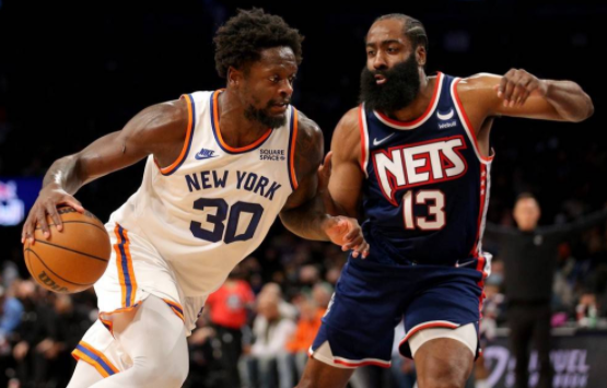 哈登34+10KD27+9 约翰逊罚球准绝杀篮网112-110擒尼克斯 哈登34+10KD27+9 约翰逊罚球准绝杀篮网112-110擒尼克斯