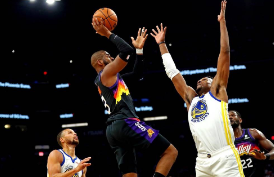 布克伤退库里仅12分 保罗15+11太阳104-96擒勇士迎17连胜 布克伤退库里仅12分 保罗15+11太阳104-96擒勇士迎17连胜