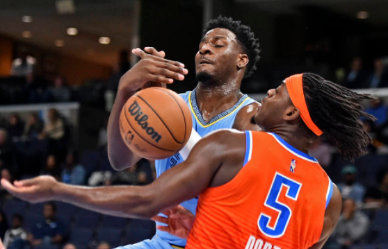 亚历山大缺席小贾伦27分 灰熊152-79狂胜雷霆73分刷新纪录 亚历山大缺席小贾伦27分 灰熊152-79狂胜雷霆73分刷新纪录