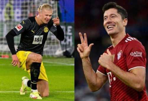 德甲-多特VS拜仁前瞻:德甲榜首大战! 哈兰德挑战莱万 德甲-多特VS拜仁前瞻:德甲榜首大战! 哈兰德挑战莱万