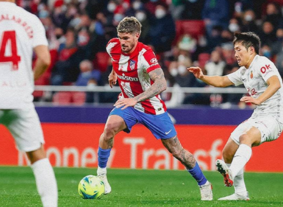 西甲-马竞1-2马洛卡遭逆转 库尼亚破门久保健英补时绝杀 西甲-马竞1-2马洛卡遭逆转 库尼亚破门久保健英补时绝杀