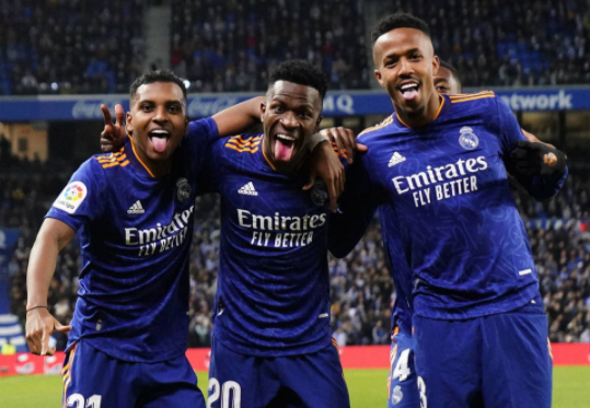 西甲-皇马2-0完胜皇家社会 维尼修斯破门本泽马伤退约维奇传射 西甲-皇马2-0完胜皇家社会 维尼修斯破门本泽马伤退约维奇传射