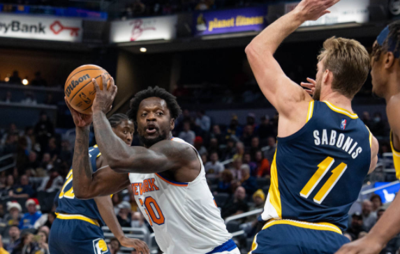 步行者122-102轻取尼克斯 萨博尼斯21+11巴雷特19分 步行者122-102轻取尼克斯 萨博尼斯21+11巴雷特19分