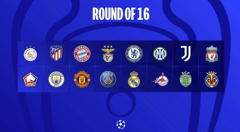 欧冠16强全部出炉!英超4强领衔 黄潜赶上末班车 欧冠16强全部出炉!英超4强领衔 黄潜赶上末班车