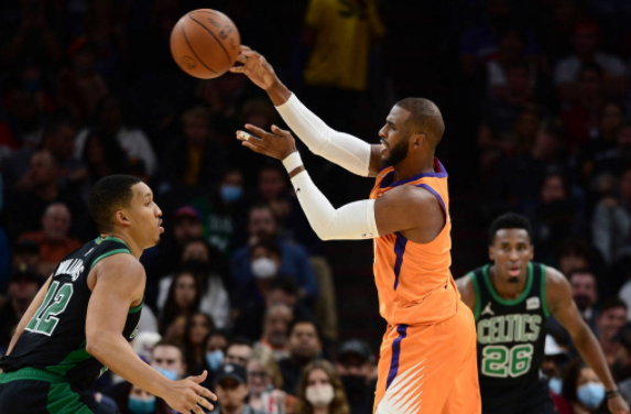 太阳主场111-90擒绿衫军迎2连胜 保罗10+12塔图姆24分 太阳主场111-90擒绿衫军迎2连胜 保罗10+12塔图姆24分