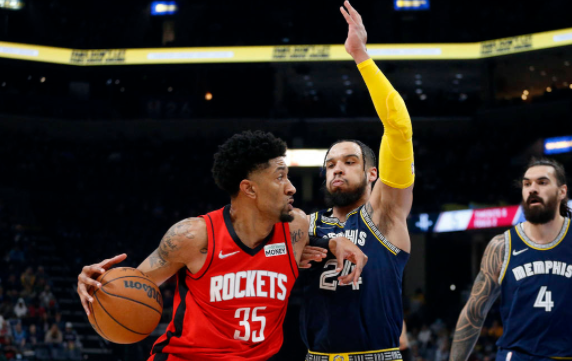 灰熊113-106擒火箭迎两连胜 狄龙25分伍德空砍22+11 灰熊113-106擒火箭迎两连胜 狄龙25分伍德空砍22+11