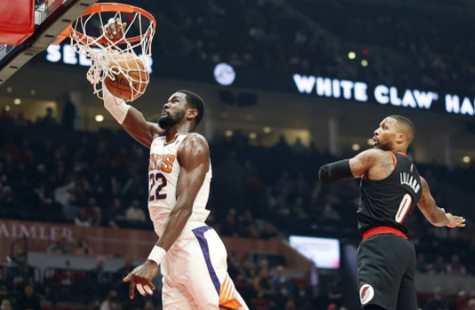 保罗24+14利拉德31+10 艾顿两双太阳加时111-107擒开拓者 保罗24+14利拉德31+10 艾顿两双太阳加时111-107擒开拓者