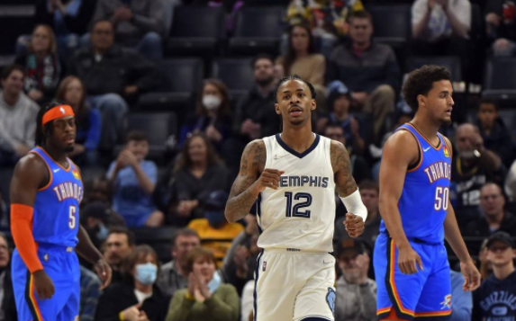 雷霆102-99险胜灰熊 莫兰特复出贝恩25分 亚历山大23分 雷霆102-99险胜灰熊 莫兰特复出贝恩25分 亚历山大23分