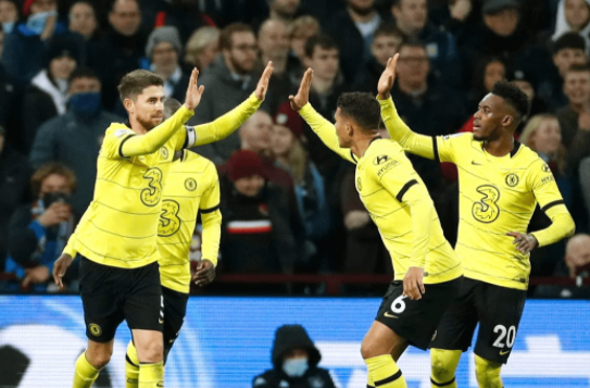 英超-切尔西3-1战胜阿斯顿维拉 卢卡库替补破门若日尼奥双响 英超-切尔西3-1战胜阿斯顿维拉 卢卡库替补破门若日尼奥双响