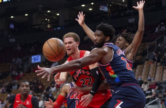 恩比德36+11西亚卡姆28分 76人客场114-109擒猛龙迎2连胜 恩比德36+11西亚卡姆28分 76人客场114-109擒猛龙迎2连胜