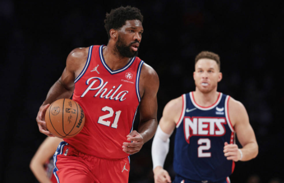 恩比德34分 76人110-102擒篮网 杜兰特33分哈登33+14+10 恩比德34分 76人110-102擒篮网 杜兰特33分哈登33+14+10