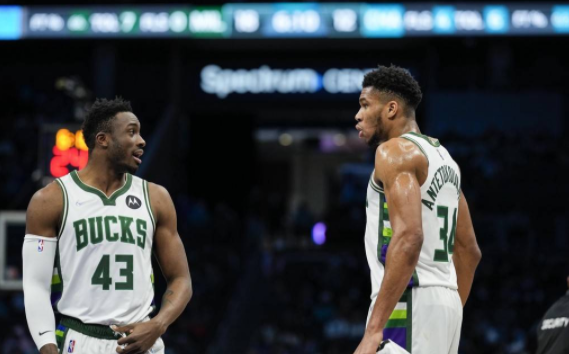 黄蜂114-106胜雄鹿 字母43+12米德尔顿准三双 罗齐尔28分 黄蜂114-106胜雄鹿 字母43+12米德尔顿准三双 罗齐尔28分