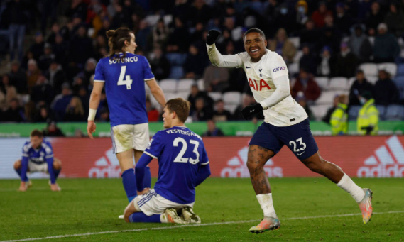 英超-贝尔温补时2分钟进2球 热刺3-2逆转莱斯特城 英超-贝尔温补时2分钟进2球 热刺3-2逆转莱斯特城