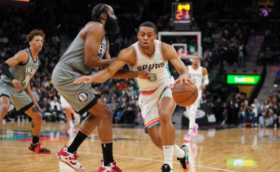 马刺102-117负篮网 哈登37+10+11欧文24分 穆雷空砍三双 马刺102-117负篮网 哈登37+10+11欧文24分 穆雷空砍三双