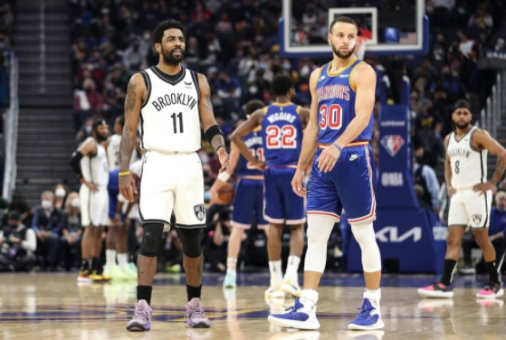 欧文32+7+7水花合砍35分 维金斯24分勇士110-106险胜篮网 欧文32+7+7水花合砍35分 维金斯24分勇士110-106险胜篮网