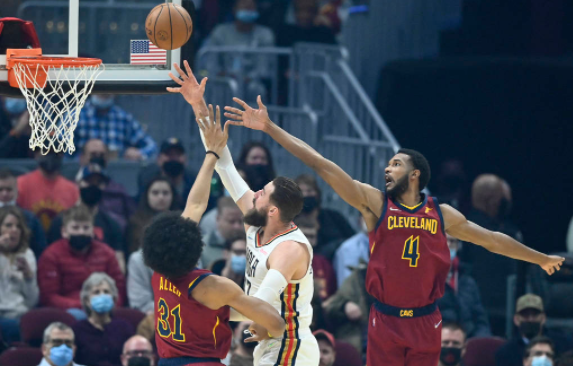 骑士5人上双93-90送鹈鹕4连败 瓦兰砍16+9乐福摘两双 骑士5人上双93-90送鹈鹕4连败 瓦兰砍16+9乐福摘两双