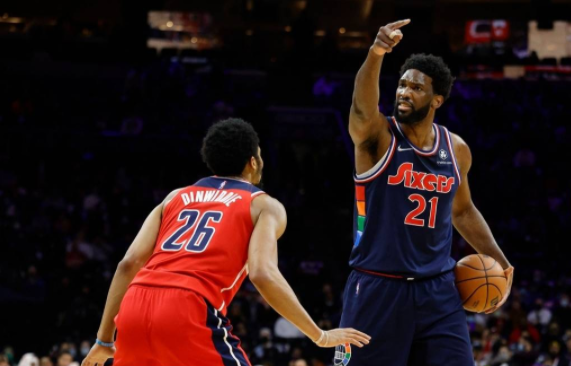 奇才106-103险胜76人结束连败 恩比德27+14+6库兹马24分 奇才106-103险胜76人结束连败 恩比德27+14+6库兹马24分