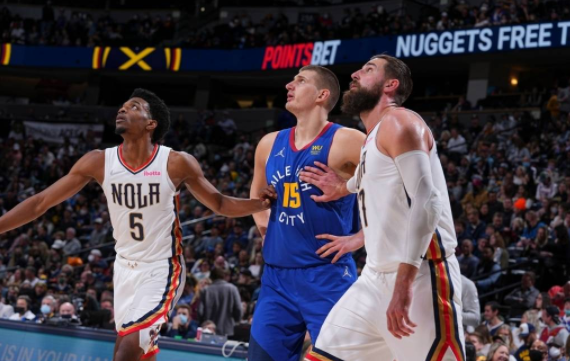 鹈鹕113-105胜掘金迎来两连胜 莺歌23+12约基奇空砍准三双 鹈鹕113-105胜掘金迎来两连胜 莺歌23+12约基奇空砍准三双