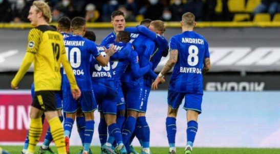 德甲-多特2-5勒沃库森落后拜仁9分 阿坎吉乌龙球维尔茨破门 德甲-多特2-5勒沃库森落后拜仁9分 阿坎吉乌龙球维尔茨破门