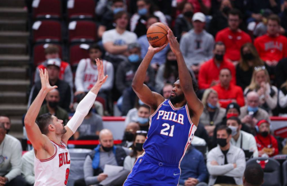 76人客场119-108胜公牛结束2连败 恩比德40+10德罗赞45分 76人客场119-108胜公牛结束2连败 恩比德40+10德罗赞45分