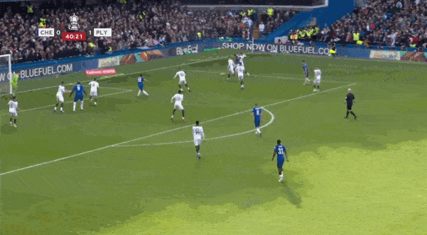 切尔西飞翼蝎子摆尾破门 切尔西飞翼蝎子摆尾破门