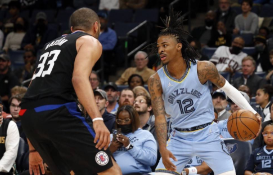 莫兰特30+7+5小贾伦26分 灰熊135-109轻取快船迎三连胜 莫兰特30+7+5小贾伦26分 灰熊135-109轻取快船迎三连胜