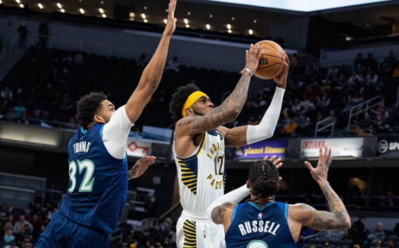 爱德华兹37分哈利伯顿22+16 森林狼129-120送步行者6连败 爱德华兹37分哈利伯顿22+16 森林狼129-120送步行者6连败