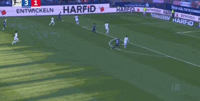 波鸿锋煞弧线球破门 波鸿锋煞弧线球破门