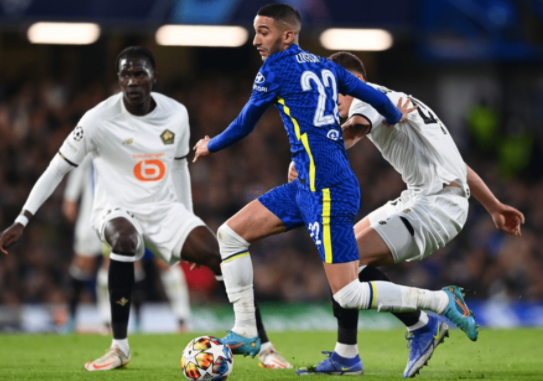 欧冠-切尔西2-0战胜里尔 哈弗茨普利西奇破门齐耶赫助攻后伤退 欧冠-切尔西2-0战胜里尔 哈弗茨普利西奇破门齐耶赫助攻后伤退