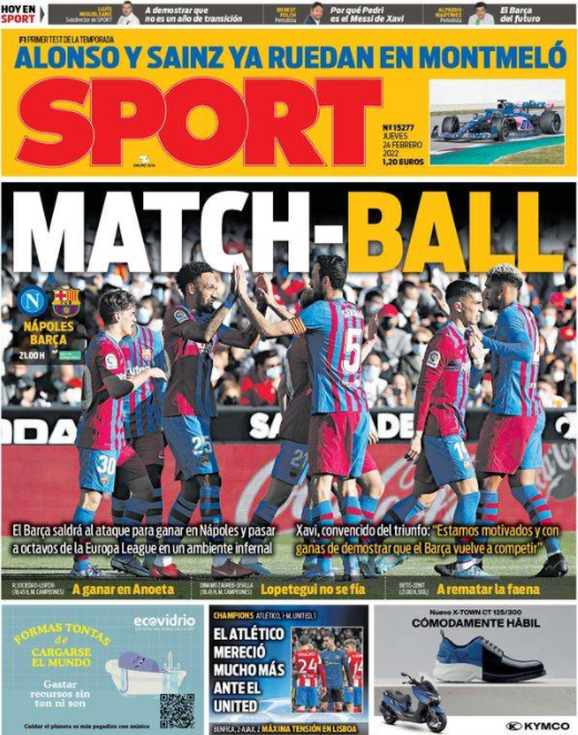 欧联杯-巴萨前瞻:红蓝一个月不败回正轨 那不勒斯伤兵多 欧联杯-巴萨前瞻:红蓝一个月不败回正轨 那不勒斯伤兵多