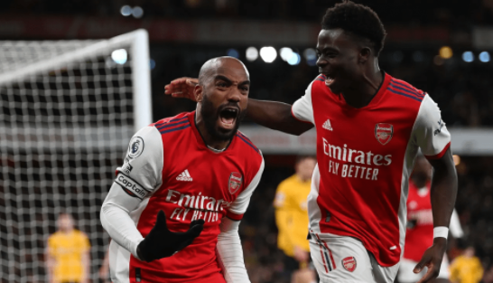 英超-阿森纳2-1战胜狼队 佩佩建功拉卡泽特造乌龙绝杀 英超-阿森纳2-1战胜狼队 佩佩建功拉卡泽特造乌龙绝杀