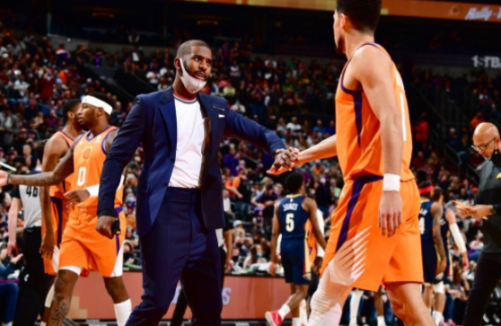 CJ砍32+6英格拉姆28分 布克30分太阳102-117不敌鹈鹕 CJ砍32+6英格拉姆28分 布克30分太阳102-117不敌鹈鹕