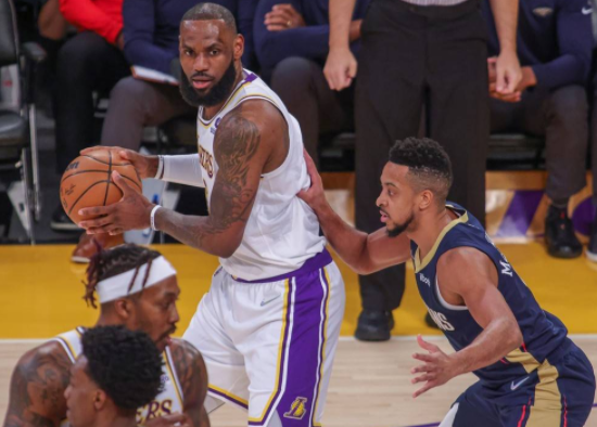 詹姆斯32分CJ22+8 威少16分湖人95-123不敌鹈鹕遭2连败 詹姆斯32分CJ22+8 威少16分湖人95-123不敌鹈鹕遭2连败