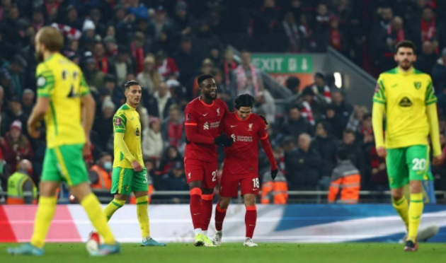 足总杯-利物浦主场2-1战胜诺维奇 南野拓实双响鲁普破门 足总杯-利物浦主场2-1战胜诺维奇 南野拓实双响鲁普破门