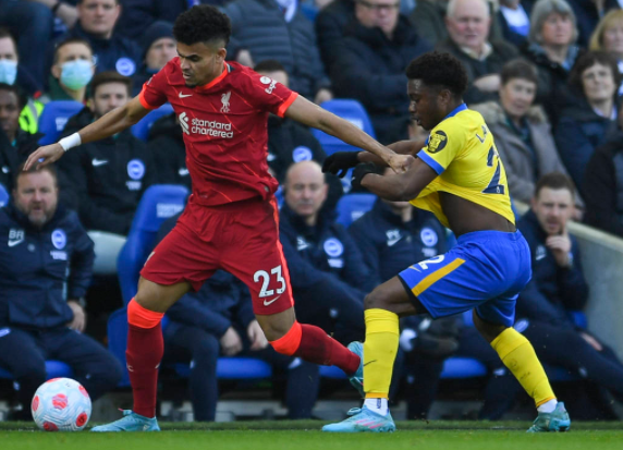 英超-利物浦2-0布莱顿 萨拉赫点射建功迪亚斯破门 英超-利物浦2-0布莱顿 萨拉赫点射建功迪亚斯破门