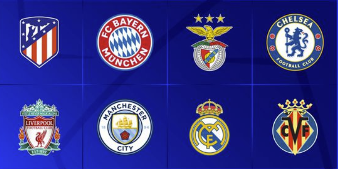 欧冠8强出炉:英超西甲各3队 巴黎曼联出局 周五抽签 欧冠8强出炉:英超西甲各3队 巴黎曼联出局 周五抽签