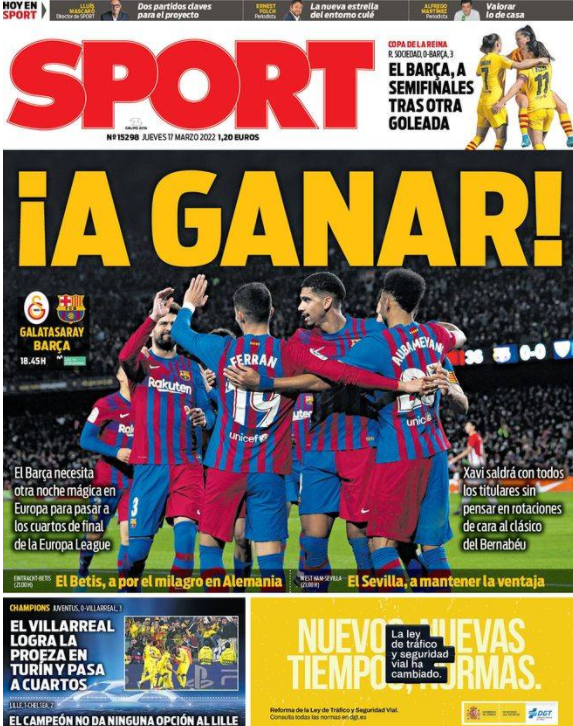 欧联杯-巴萨前瞻:输球=赛季四大皆空 难为国家德比留力 欧联杯-巴萨前瞻:输球=赛季四大皆空 难为国家德比留力