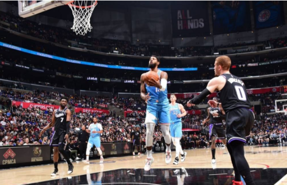 乔治23+12+8祖巴茨15+12 鲍威尔20分快船117-98胜国王 乔治23+12+8祖巴茨15+12 鲍威尔20分快船117-98胜国王