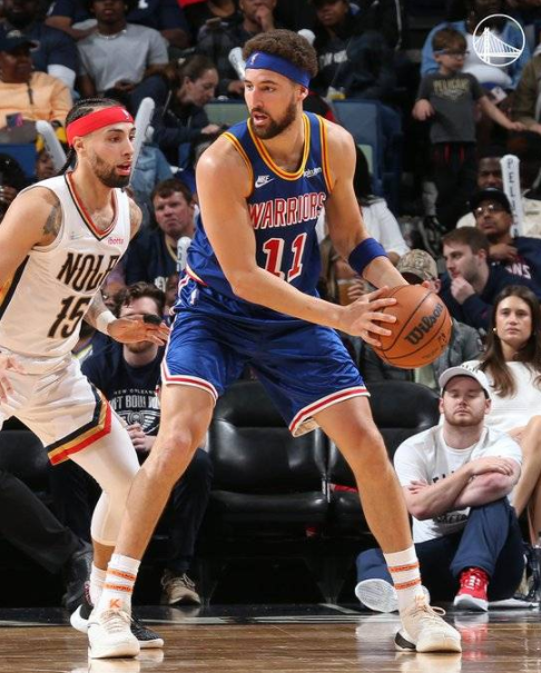 克莱41分赛季新高普尔22分 勇士128-107胜鹈鹕锁定西部第3 克莱41分赛季新高普尔22分 勇士128-107胜鹈鹕锁定西部第3