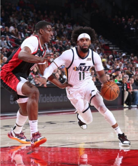 戈贝尔18+13米切尔缺阵 爵士111-80大胜送开拓者11连败 戈贝尔18+13米切尔缺阵 爵士111-80大胜送开拓者11连败