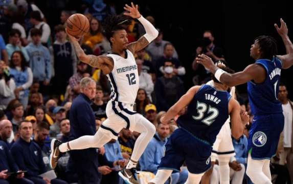 灰熊117-130负森林狼 爱德华兹36分唐斯两双 莫兰特空砍32分 灰熊117-130负森林狼 爱德华兹36分唐斯两双 莫兰特空砍32分