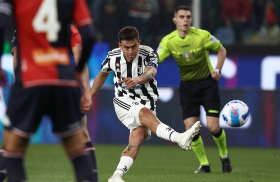 意甲-尤文1-2遭热那亚逆转绝杀 迪巴拉破门+中柱小基恩失空门 意甲-尤文1-2遭热那亚逆转绝杀 迪巴拉破门+中柱小基恩失空门