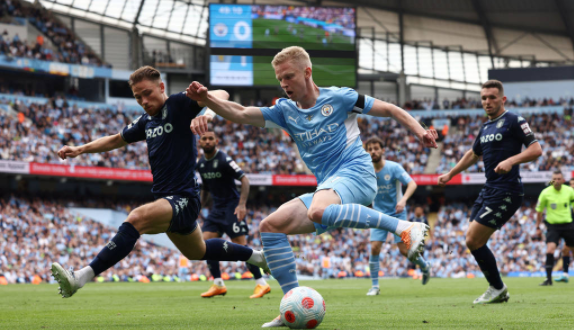 英超-曼城连扳三球3-2逆转维拉夺冠 京多安双响炮 英超-曼城连扳三球3-2逆转维拉夺冠 京多安双响炮