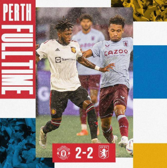 热身赛-曼联2-2战平阿斯顿维拉 桑乔破门拉师傅造乌龙 热身赛-曼联2-2战平阿斯顿维拉 桑乔破门拉师傅造乌龙