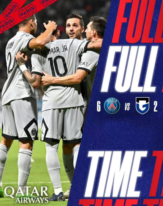 热身赛-巴黎6-2大阪钢巴 内马尔2射1传梅西传射姆巴佩破门 热身赛-巴黎6-2大阪钢巴 内马尔2射1传梅西传射姆巴佩破门