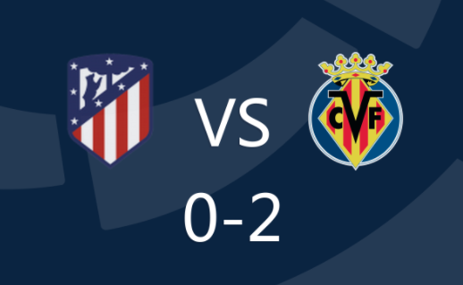 西甲-马竞0-2比利亚雷亚尔 莫利纳送礼染红皮诺破门 西甲-马竞0-2比利亚雷亚尔 莫利纳送礼染红皮诺破门