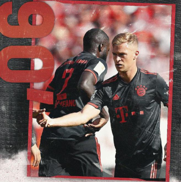 德甲-拜仁1-1柏林联合丢榜首 基米希扳平萨内失单刀马内无功 德甲-拜仁1-1柏林联合丢榜首 基米希扳平萨内失单刀马内无功